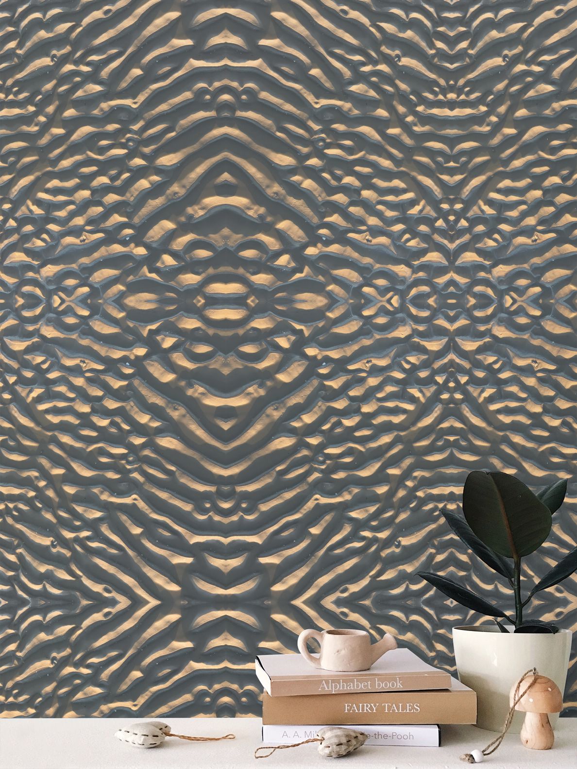 X WALLPAPER - PATTERNS AT DUSK.