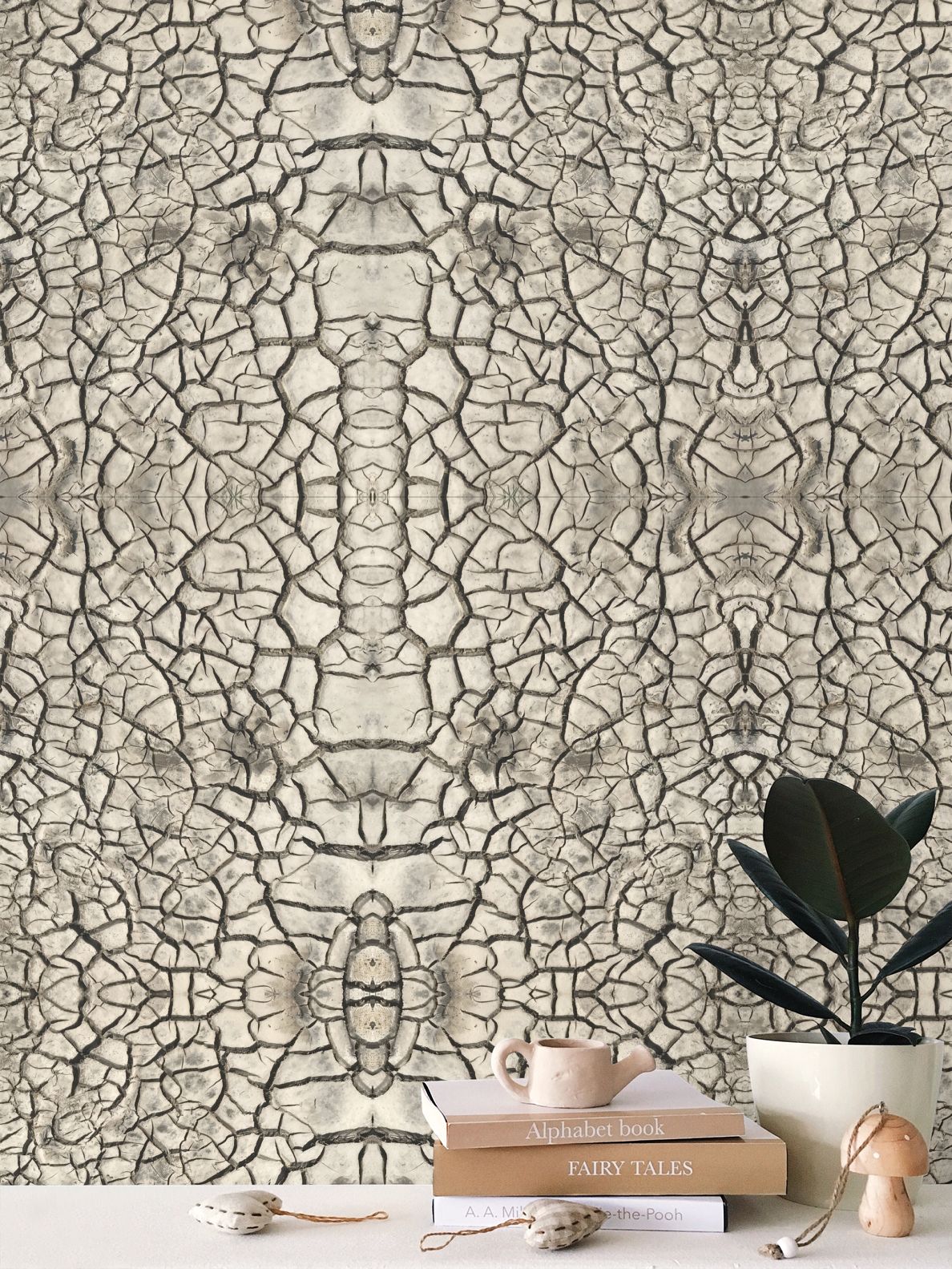 WALLPAPER - CRACKED EARTH