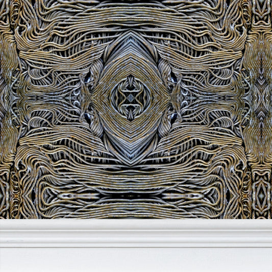 WALLPAPER - WIRE HORIZONTAL