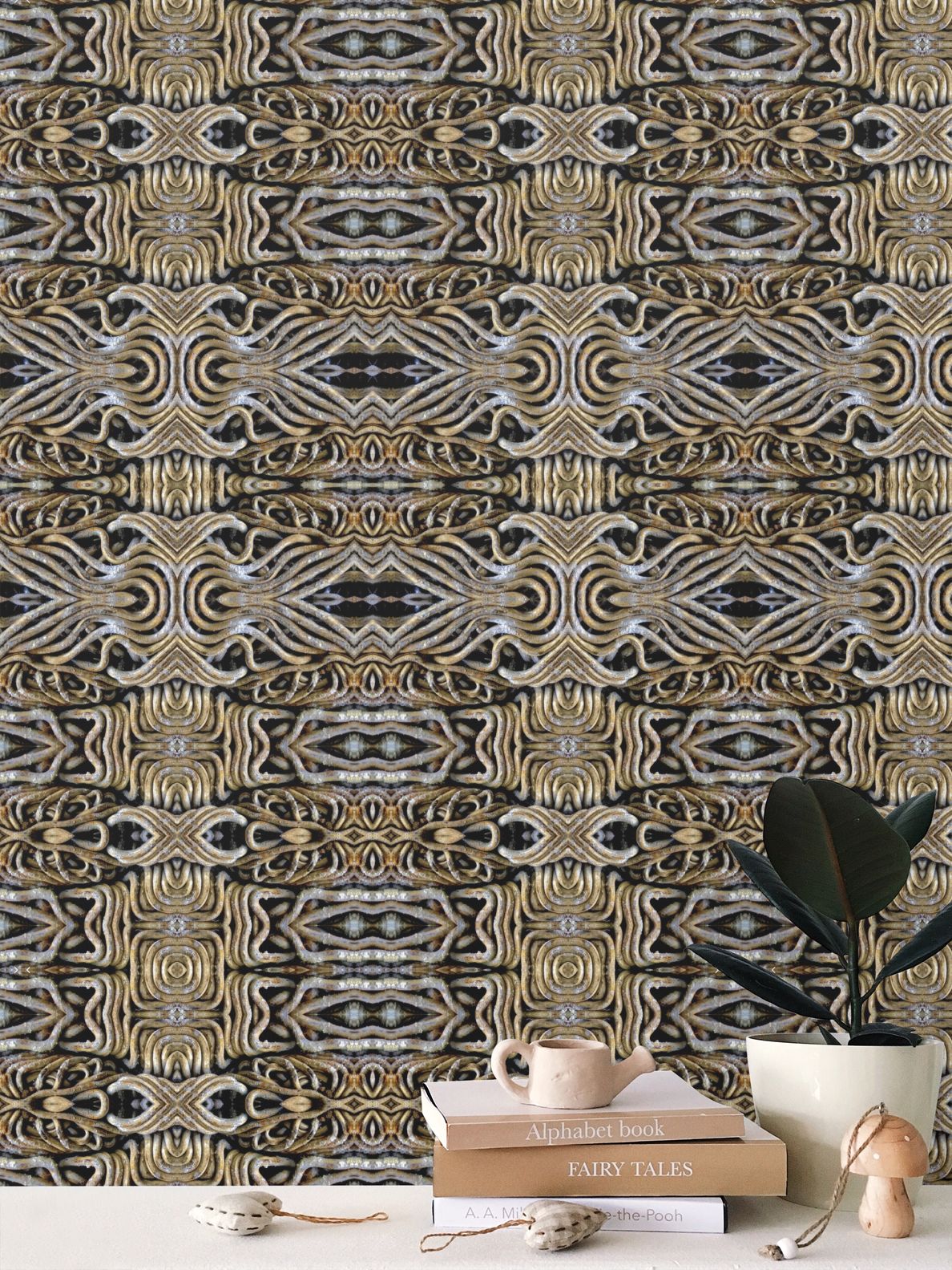 WALLPAPER - WIRE STRIPES