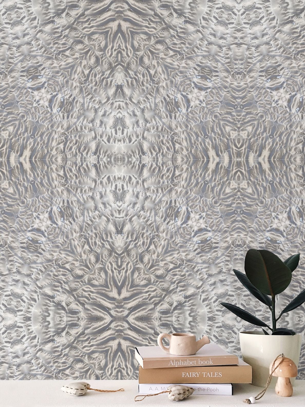 WALLPAPER - DELICATELY CARVED SAND