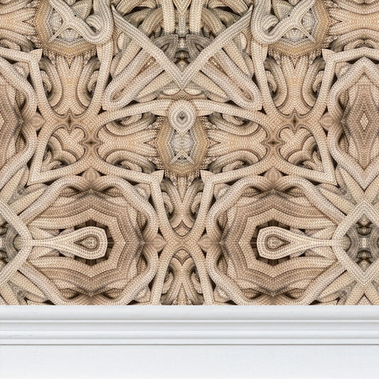 WALLPAPER KNITTED ROPE