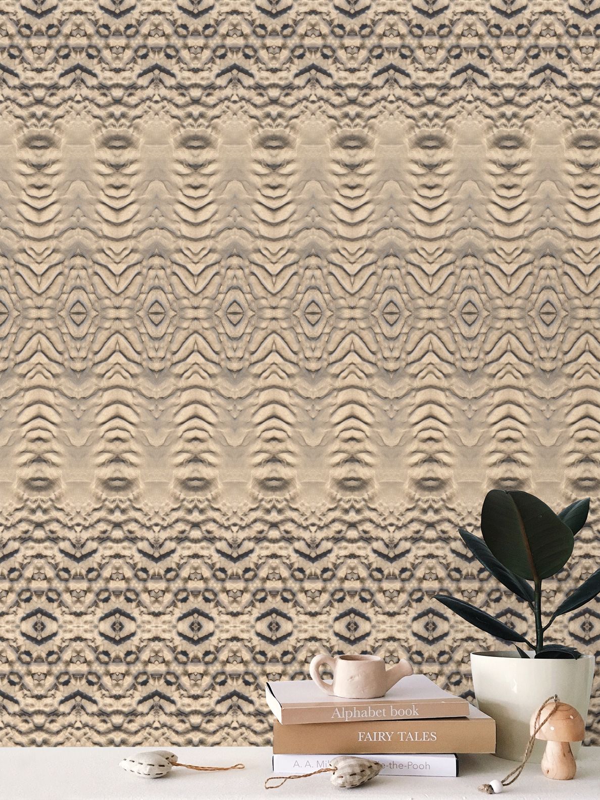 WALLPAPER - SAND STRIPES