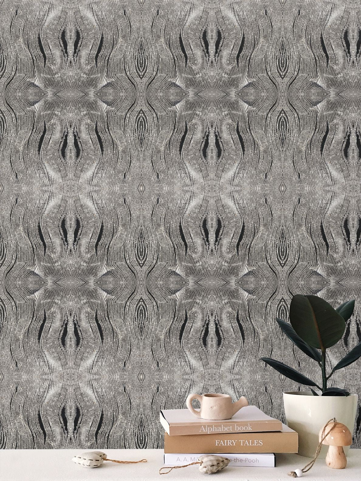 WALLPAPER - WIRED SILVER 2