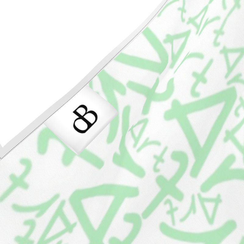 Art halter neck dress with train