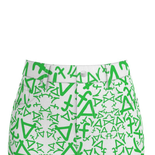 Denim mini skirt - Art