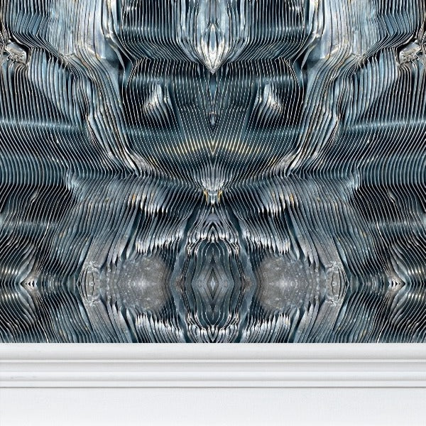 WALLPAPER - WIRED SILVER 1