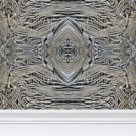 WALLPAPER - SILVER WIRE