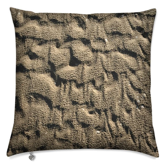 X CUSHION - CARVED IN THE SAND