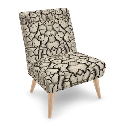 OCCASIONAL CHAIR - CRACKED EARTH