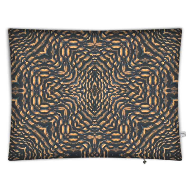 FLOOR CUSHION - Patterned sand
